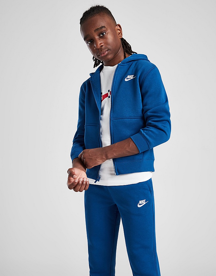Nike Club Fleece Full Zip Tracksuit Junior